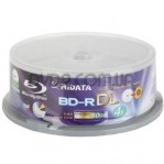 RIDATA BD-R DL 50 Gb 4x Cake 15 pcs Printable (fullface)